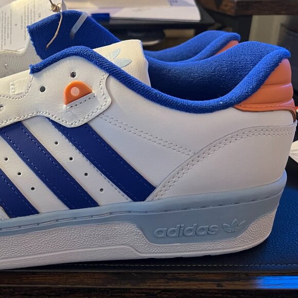 Adidas Rivalry Cloud White/Semi Lucid Blue/Clear Sky NWT M 12.5 - Picture 4 of 6